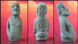 Moai-Skulptur HOA-HAKA II